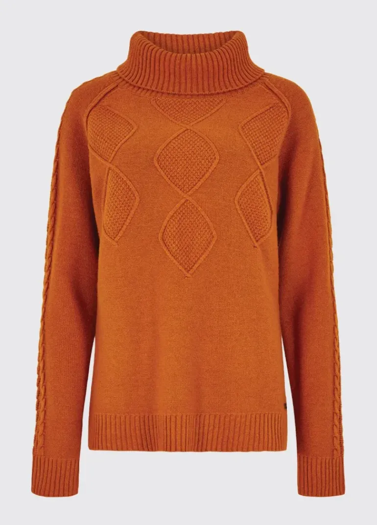Dubarry Women's Belleek Chunky Roll Neck Sweater