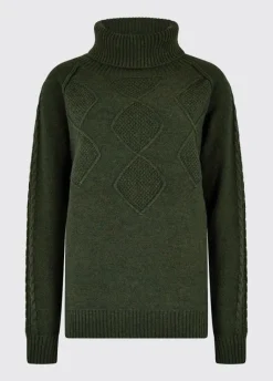 Dubarry Women's Belleek Chunky Roll Neck Sweater