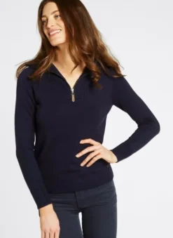 Dubarry Women's Rosmead Zip Neck Jumper