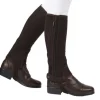 Dublin Easy Care Half Chaps Brown XSmall