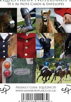 Equestrian Notecards 2 (Colour) by Charles Sainsbury-Plaice