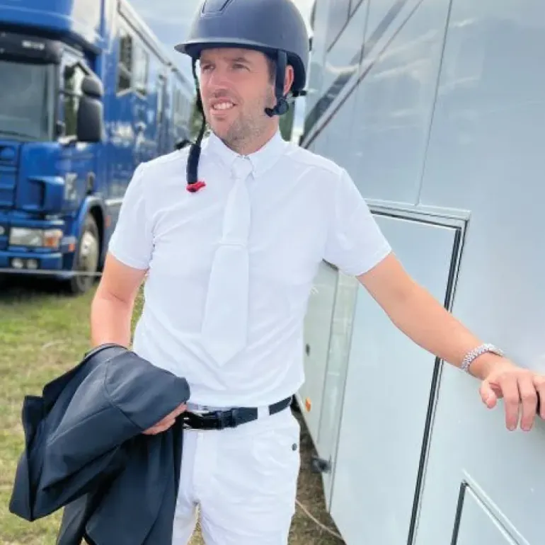 Equetech Boys Elite Cool Competition Shirt