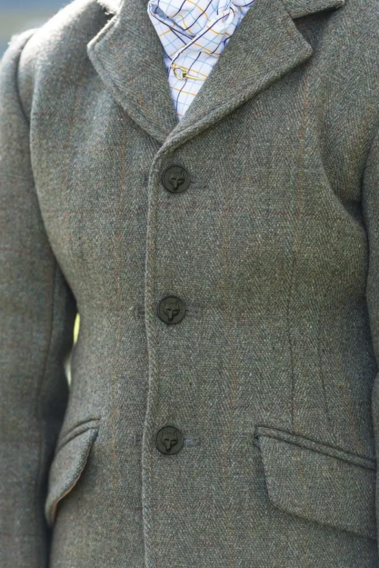Equetech Childs Claydon Tweed Riding Jacket