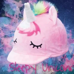 Equetech Childs Sleepy Unicorn Hat Silk