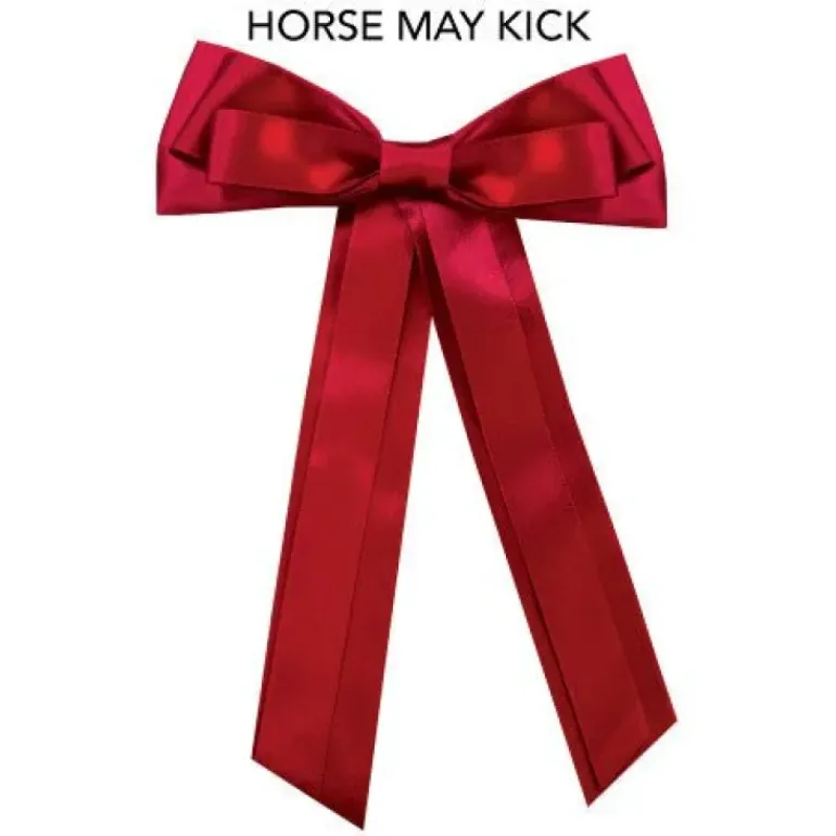 Equetech Horse Competition Warning Tail Ribbon
