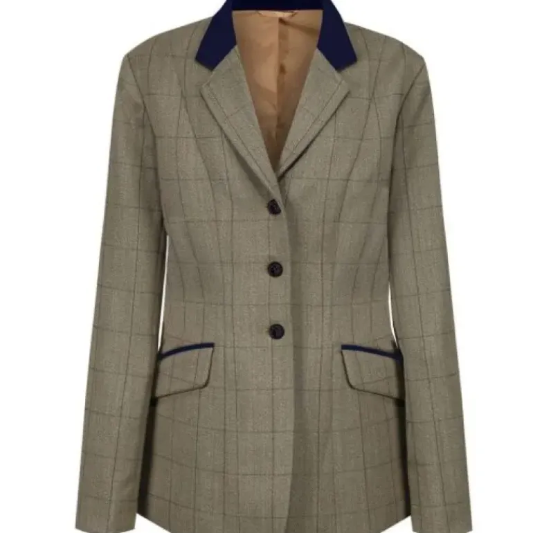 Equetech Junior & Maid's Foxbury Deluxe Tweed Riding Jacket