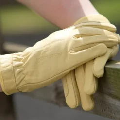 Equetech Leather Show Gloves