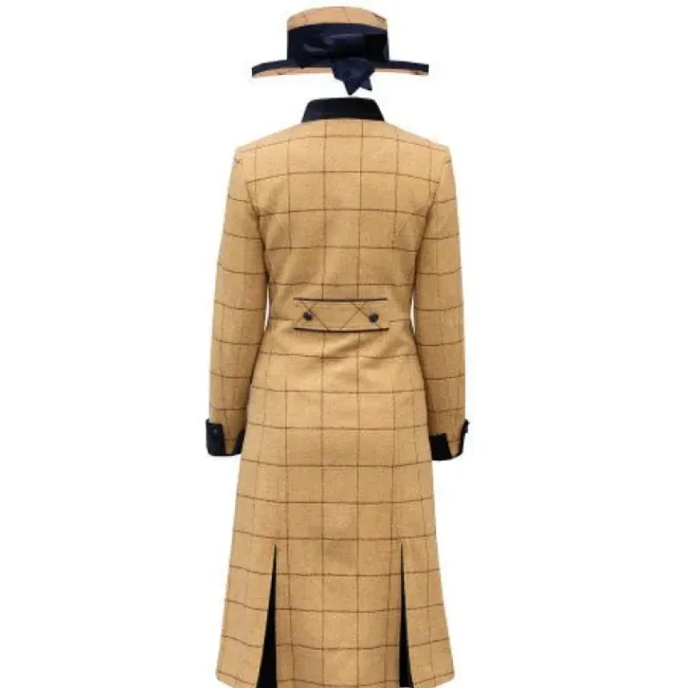Equetech Longline Wheatley Tweed Leaders Jacket Dress & Hat Suit