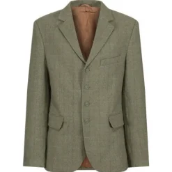 Equetech Men's Thornborough Classic Tweed Riding Jacket