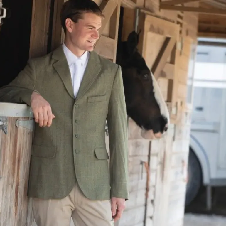Equetech Men's Thornborough Classic Tweed Riding Jacket