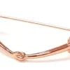 Equetech Snaffle Stock Pin Rose Gold