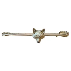 Equetech Traditional Fox Head Stock Pin