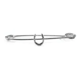 Equetech Traditional Horseshoe Stock Pin