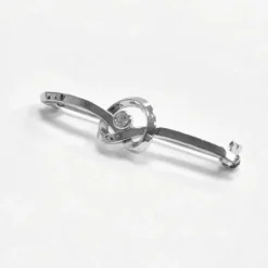Equetech Twirl Crystal Stock Pin