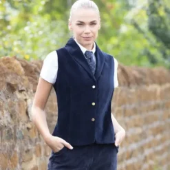 Equetech Velvet Lapel Showing Waistcoat