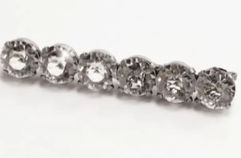 Equetech Vintage Crystal Pin
