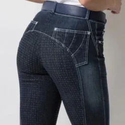 Equetech Womens Denim Grip Breeches