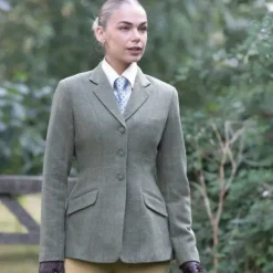 Equetech Women's Thornborough Classic Tweed Jacket