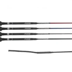 Fleck Carbon Composite Dressage Whip Burgundy 120CM