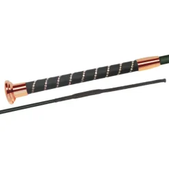 Fleck Silk Touch Crystal Dressage Whip 110cm