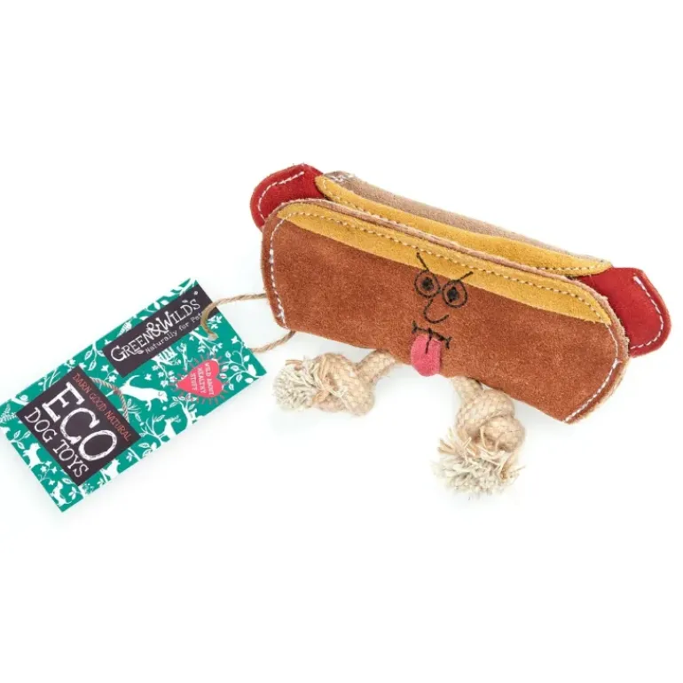 Green & Wild Harry The Hotdog Eco Toy