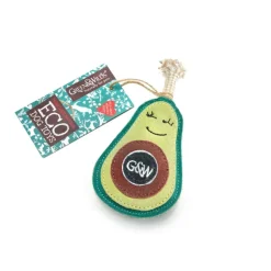 Green & Wilds Audrey the Avocado Dog Toy