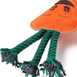 Green & Wild's Candice the Carrot Eco Dog Toy