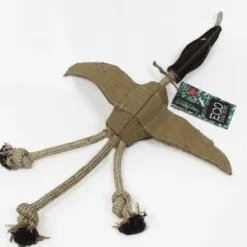 Green & Wild's Desmond the Duck Eco Dog Toy