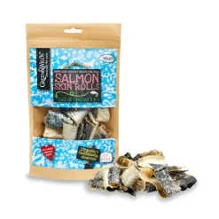 Green & Wild's Salmon Skin Rolls