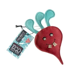 Green & Wild's Terry The Turnip Eco Dog Toy