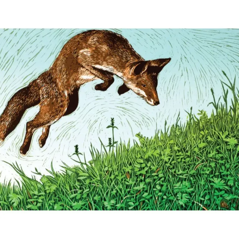 Greeting Card - The Mouse by Colin Blanchard