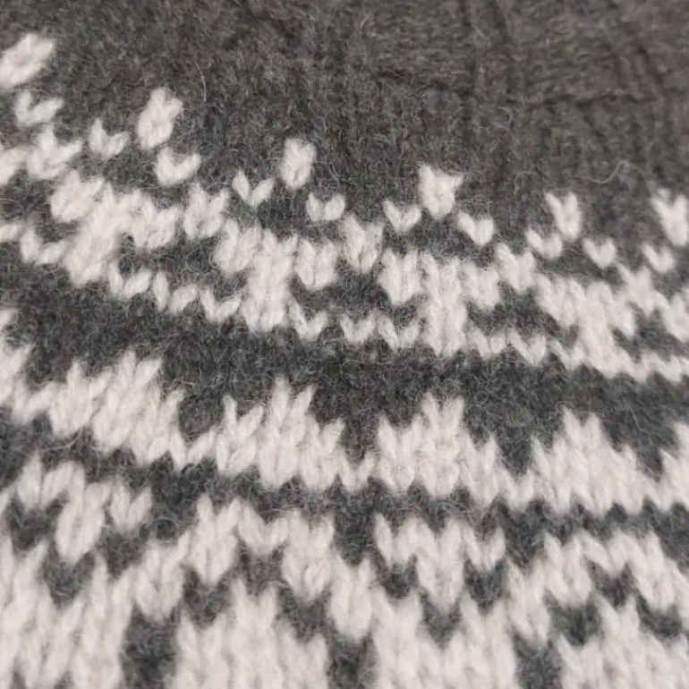 Harley of Scotland Men's Chunky Yoke Crew Neck