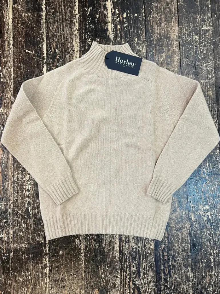 Harley of Scotland Women's Turtle Neck Knit