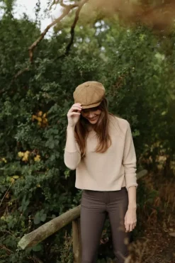 Hicks & Brown Felsham Tweed Baker Boy Cap
