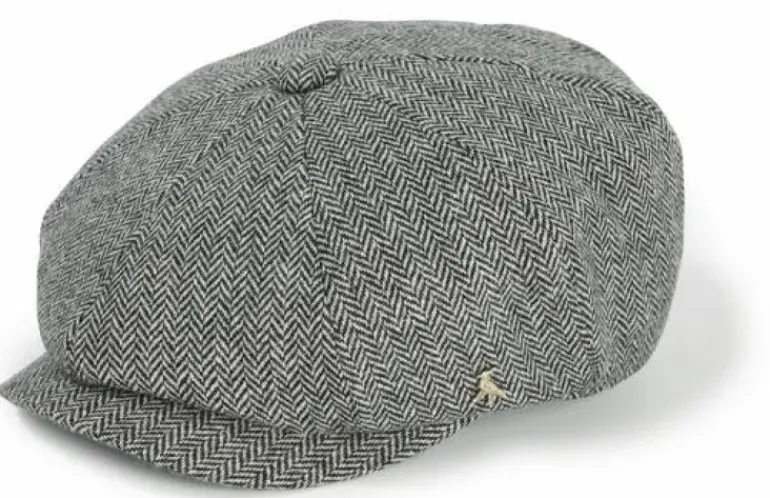 Hicks & Brown Felsham Tweed Baker Boy Cap