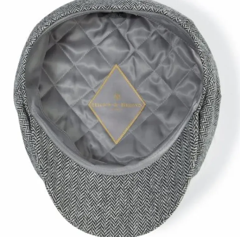 Hicks & Brown Felsham Tweed Baker Boy Cap