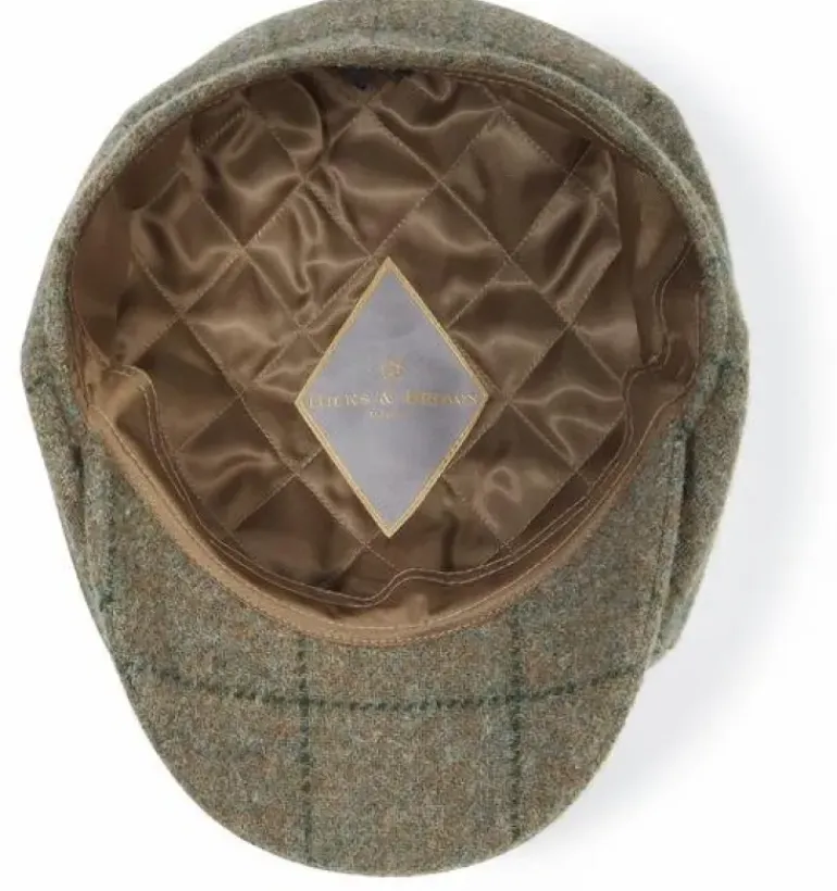 Hicks & Brown Felsham Tweed Baker Boy Cap