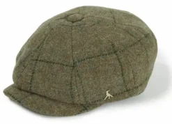 Hicks & Brown Felsham Tweed Baker Boy Cap
