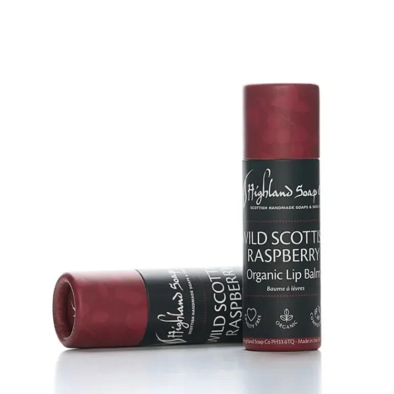 Highland Soap Co. Wild Scottish Raspberry Lip Balm