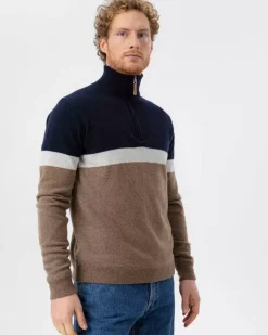 Holebrook Sweden Men's Stellan T-Neck Windproof Sweater