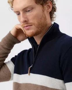 Holebrook Sweden Men's Stellan T-Neck Windproof Sweater