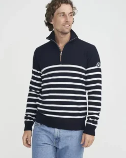 Holebrook Sweden Men's Stellan T-Neck Windproof Sweater