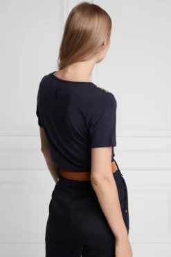 Holland Cooper Relax Fit Crew Neck Tee