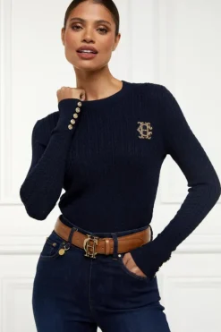 Holland Cooper Women's Princeton Crew Neck Knit Jumper
