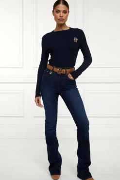 Holland Cooper Women's Princeton Crew Neck Knit Jumper