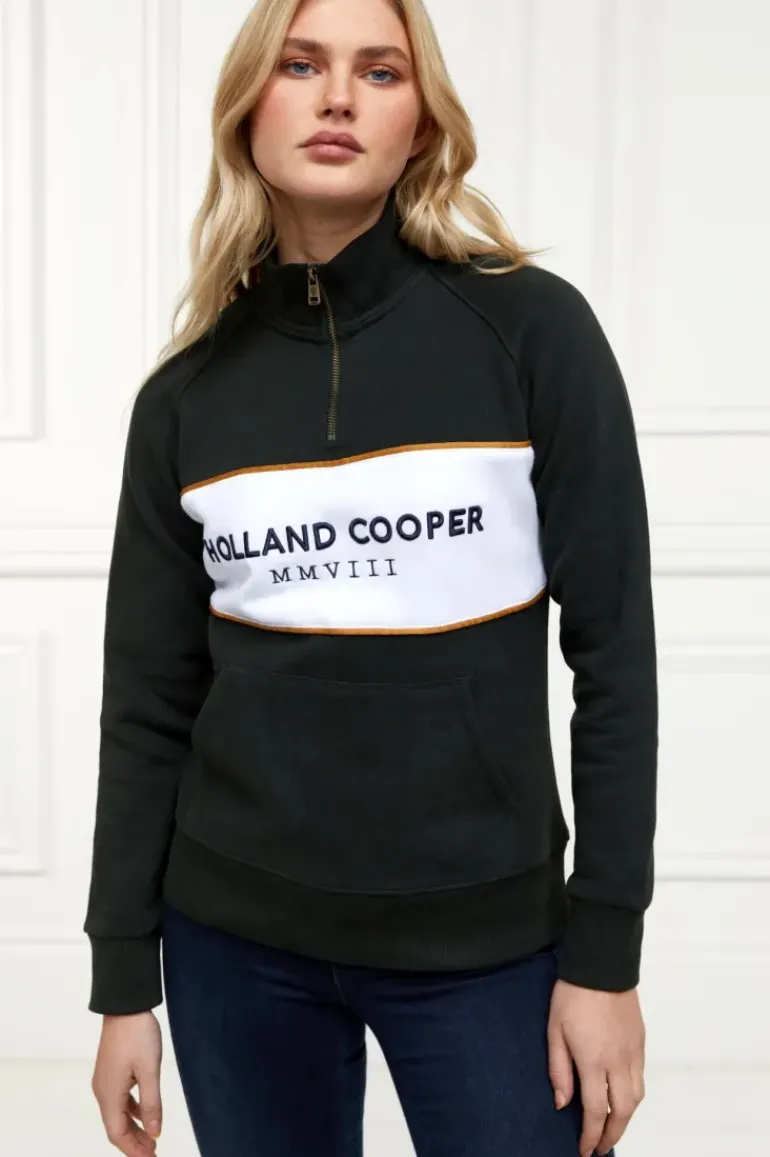 Holland Cooper Womens Sporting Heritage Zip Henley