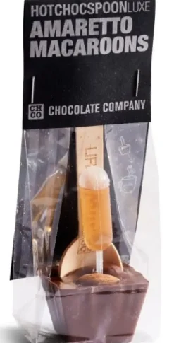 Hotchocspoon Luxe Amaretto Macaroons (milk chocolate) 55g