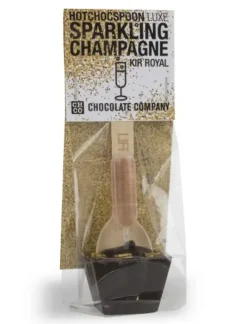 Hotchocspoon Luxe Sparkling Bubbles Kir Royal (dark chocolate) 56g