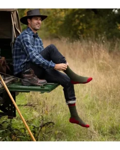 House Of Cheviot Glen Merino/Wool Blend Socks