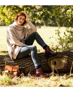 House Of Cheviot Lady Glen Merino/Wool Blend Socks